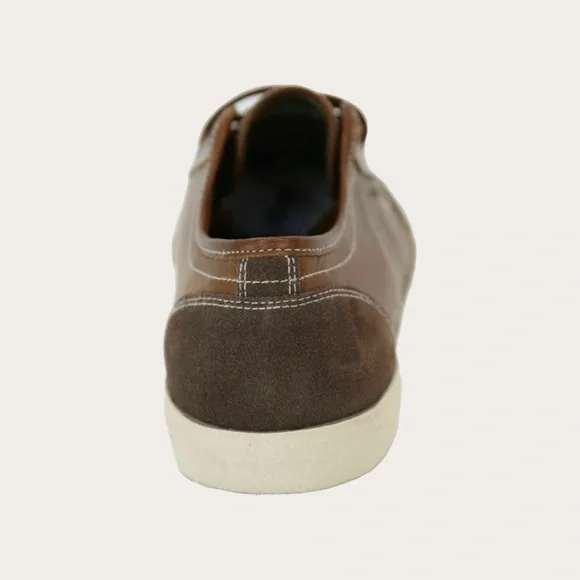 Geox Men's U Smart D Lace Up Sneakers, Whisky Leather. U62X2D